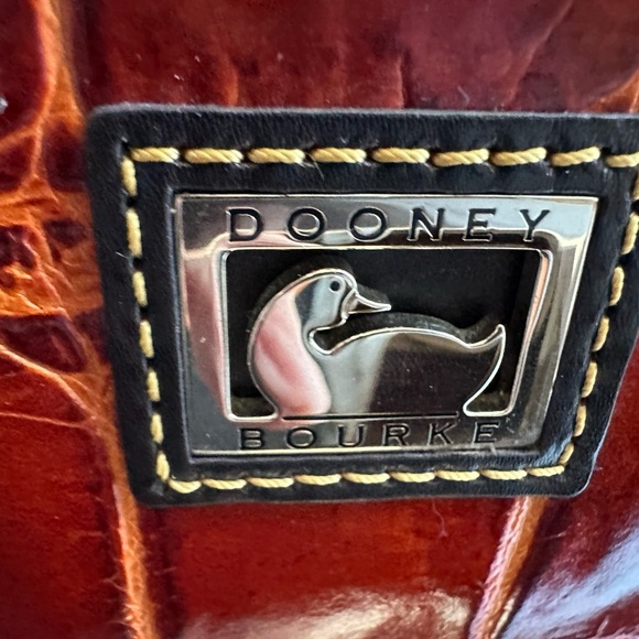 Dooney & Bourke Shaina Cognac Satchel (NWOT) - Picture 4 of 5